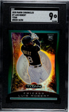 Luis Robert 2020 Panini Chronicles Titan Green SGC 9 #7 18/50