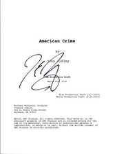John Ridley Signed Autographed AMERICAN CRIME Full Pilot Episode Script COA 
