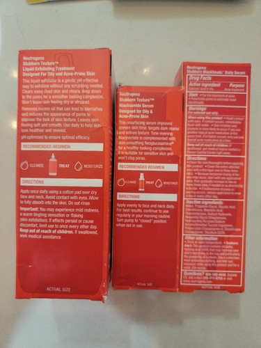 BUNDLE!!! Neutrogena Stubborn Texture Exfoliating Treatment, 4.3 oz 3 Pack - Picture 3 of 4
