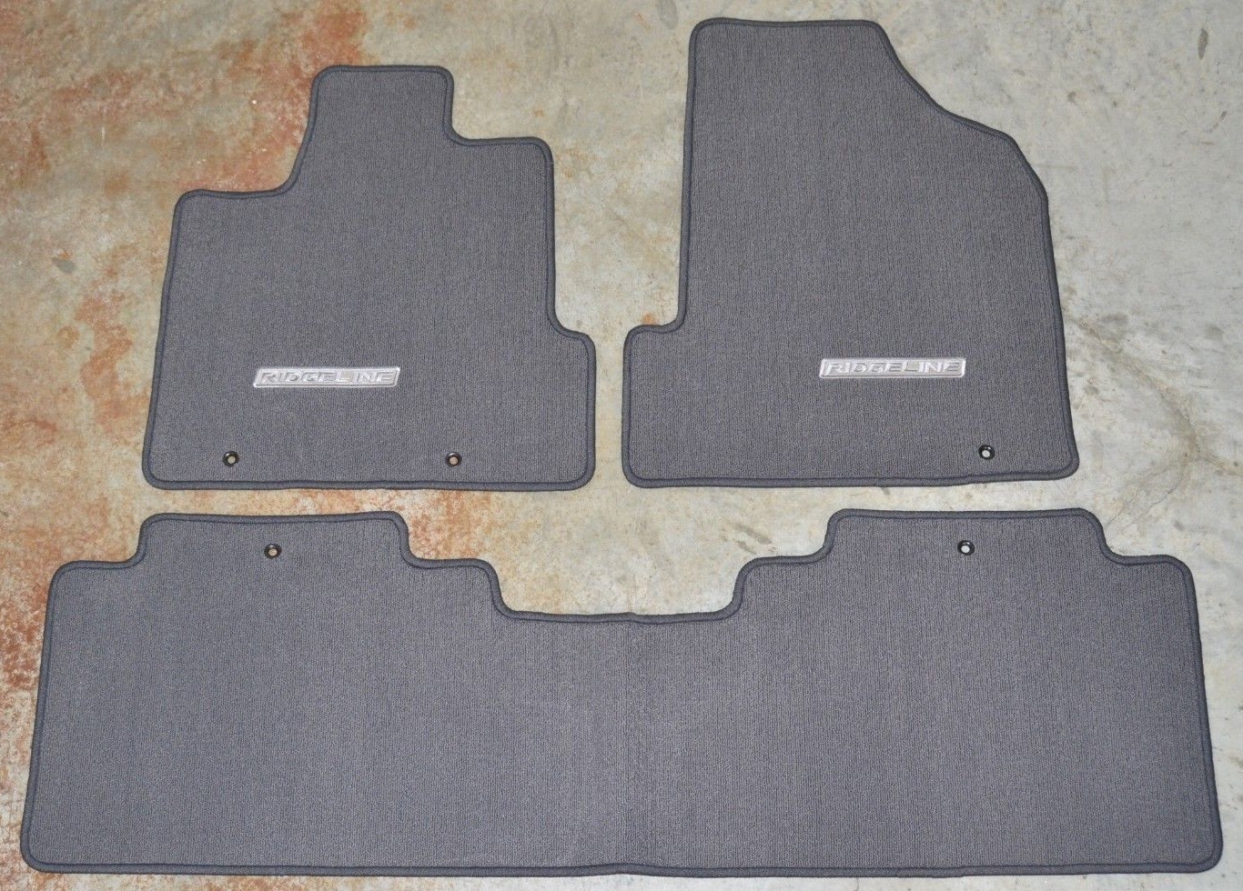 NEW OEM Genuine Honda Ridgeline TU Dark Gray Floor Mats 83600SJC