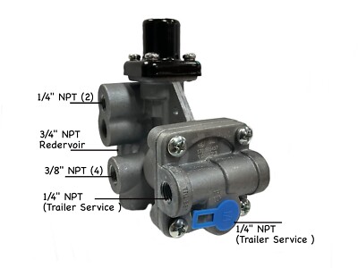 SR-5 Trailer Spring Brake Valve (Replaces Bendix 065437 65437X