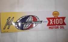 Autocollant Simca Aronde 14 records du monde