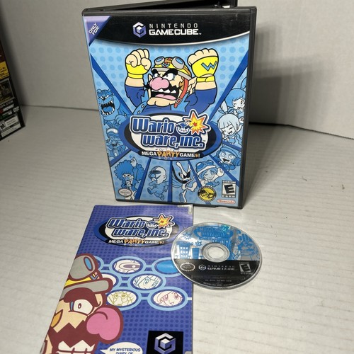 Wario Ware Mega Party Games (GameCube, 2004) CIB Nintendo Video Game Complete