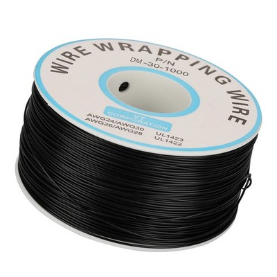 1Roll WiRe Wrapping Single Copper Wire Strand 30AWG Cable 0.25mm Diameter