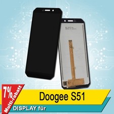 Display für Doogee S51 Bildschirm Lcd Schwa...