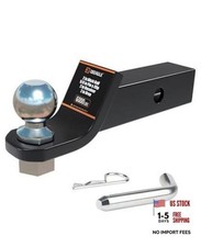 2 inch Heavy Duty Steel Receiver Hitches, Trailer 2 Inch Ball Hitch with Pin