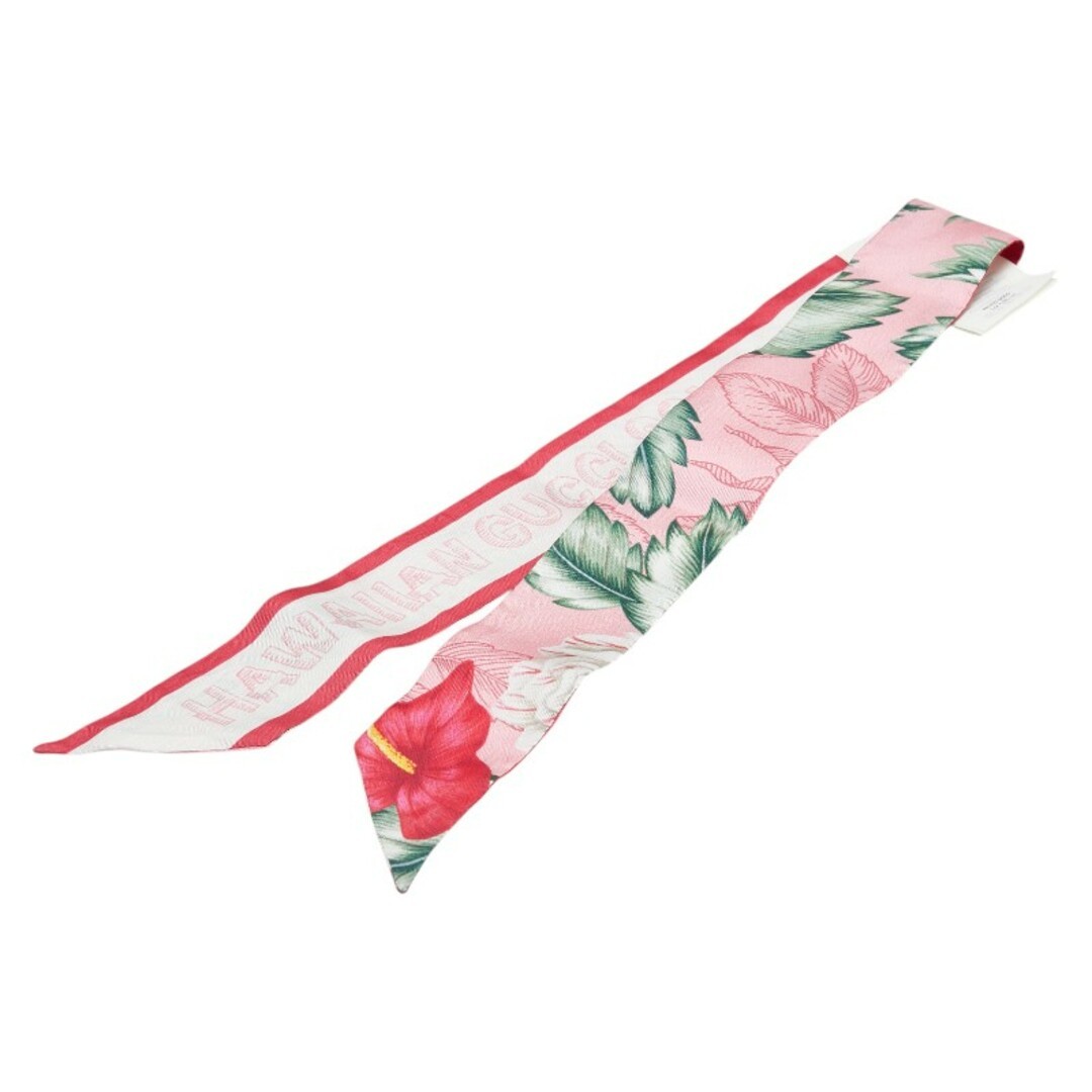 Gucci Floral Silk Neckbow Scarf for Women 631432 1-0210368
