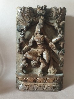 Indisches Relief Holz 30 5 cm