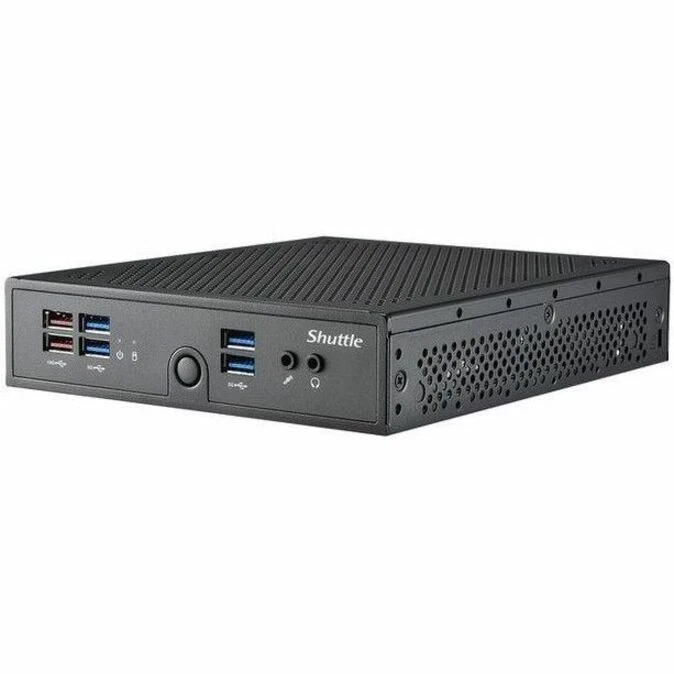 Shuttle XPC slim Barebone System - Slim PC - 1 x Processor Support - 1 Celeron - Image 4 of 4