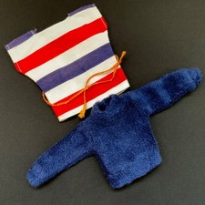 Vintage Sindy Doll Mix n Match Clothes Jumper & Striped Top 1978 Pedigree 44187