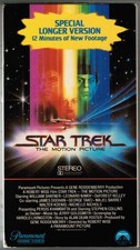 Star Trek The Motion Picture - Special Longer Edition - VHS 8858A - Paramount