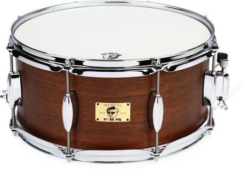 Pork Pie Percussion Hip Pig Snare Drum 6.5 x 14-inch - Natural Satin Lacquer