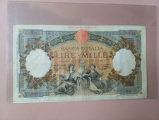 BANCONOTA 1000 LIRE REGNO 21/03/1934 REGINE DEL MARE BB+