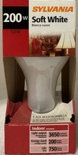 Sylvania 200 W Opaque White A21 General Purpose Light Bulb w/Medium Base
