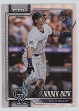 2026 Topps Series 1 Rainbow Foil Jordan Beck #12 06gy