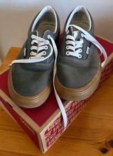 Vans Era Green Suede Mens Size 10 UK. Used In Good Condition With Box.