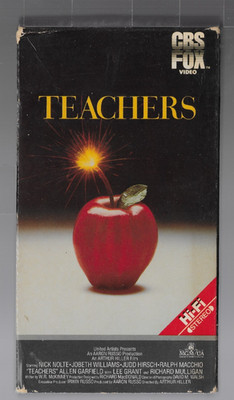 Teachers Betamax 1985 Nick Nolte JoBeth Williams Ralph Macchio Comedy Drama