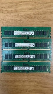 SK Hynix 64GB DDR4 RAM Kit (4x 16GB) PC4 2666V UDIMM Desktop Memory