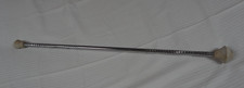 Vintage, Majorette, Twirling, 1980s, Marching Band, Baton, Silver, Rubber Ends