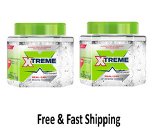 Xtreme Professional Extreme Hold Hair Gel Clear Jar, 35oz Pack of 2
