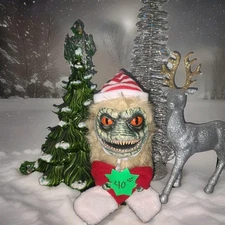 Christmas Critters Holiday Horror Monster Prop Doll Creepy Green Movie Stuffed