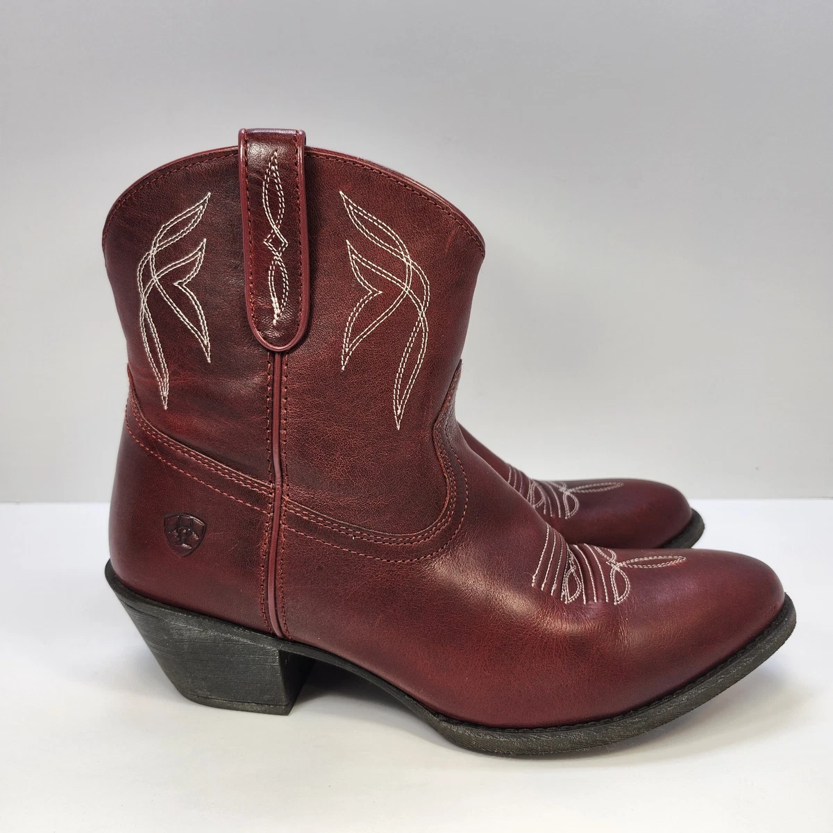 Ariat Red Mid (2-2.9 in) Heel Height Boots for Women for sale | eBay
