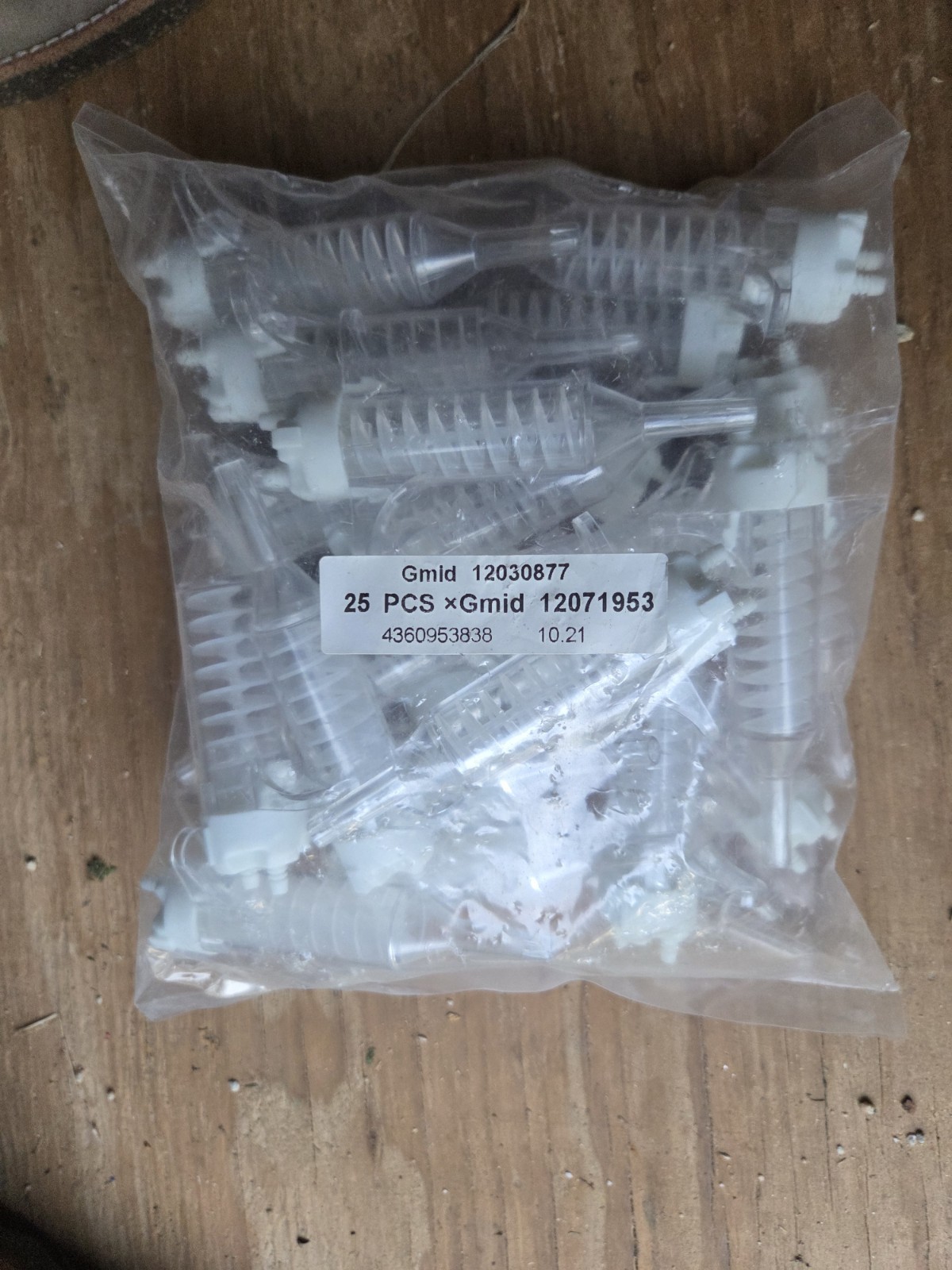 Dupont FROTH-PAK Cone Tip Nozzles, 7 Pack, Model Flat Or Cone 25 Pieces