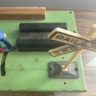 Lionel 1047 Switchman with red flag Railroad Crossing sign. Vintage with wear — photo 7