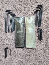 Craftsman Hex Key Set, Complete 14pc. Metric, Incomplete standard. Made In USA
