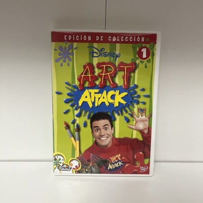 Art Attack Vol 1 DVD Good Condition DVD Disney Very Rare Rui Torres