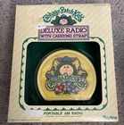 Vintage Cabbage Patch Kids AM Radio With Strap NIB 1983 CPK Toy Dolls Rare