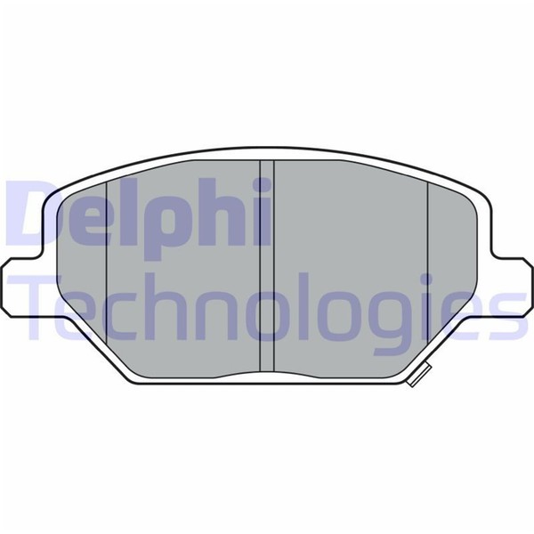 Delphi BremsbelÄGe Satz Vorderachse Passend FÜR Opel Insignia | LP3371-image