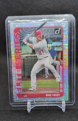 2021 Panini Donruss - Elite Series Mike Trout #ES2 Vector