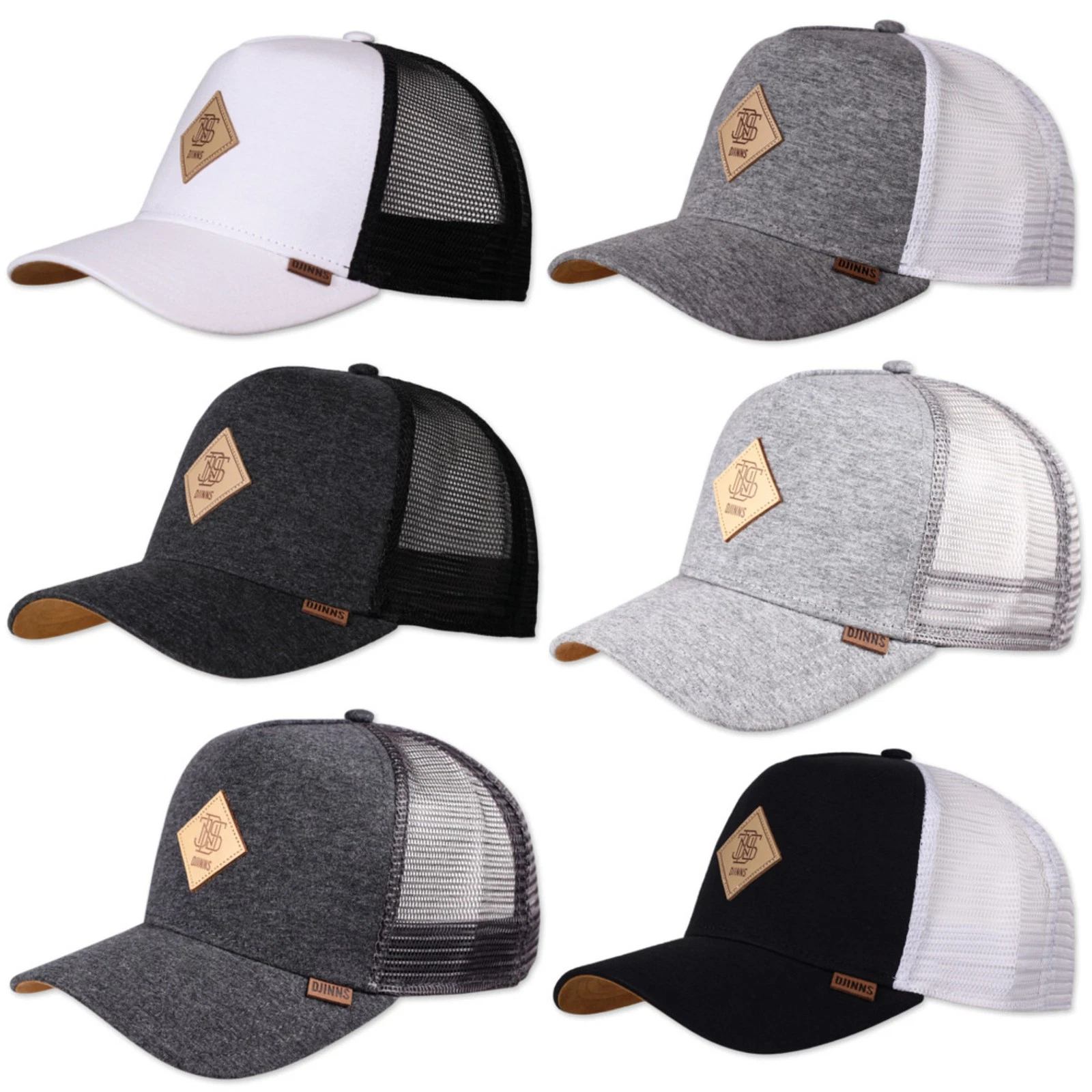 Djinns HFT Cap Jersey Patch Baseball Cap Hat Mesh Trucker Hat Cap Pietro Snapback