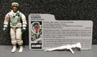 1986 Iceberg  Vintage GI Joe ARAH V1 With File Card & Gun Complete Hasbro