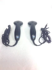 Lot of 2 METROLOGIC INSTRUMENTS Inc Voyager MS9540 Barcode Scanner, WORKING