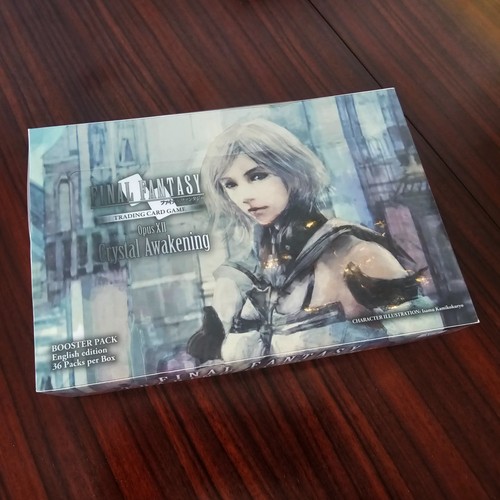 Final Fantasy TCG Opus XII Crystal Awakening 36 Pack Booster Box SEALED, NEW