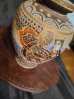 Small 5" Satsuma Hand Painted Japanese "Immortals" Moriage Gold Gilding 1940s — photo 4
