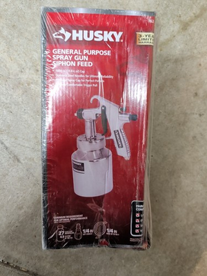 #ad HUSKY H4920SSG SIPHON FEED GENERAL PURPOSE SPRAY GUN READ $72.00