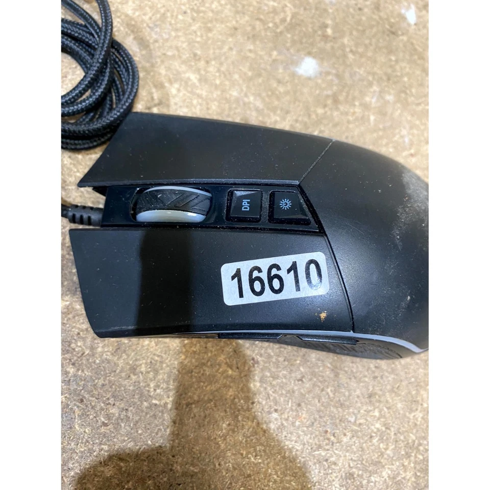 Havit Gaming Mouse Black Wired USB RGB Backlit Programmable Ergonomic 7-Buttons - Image 4 of 4