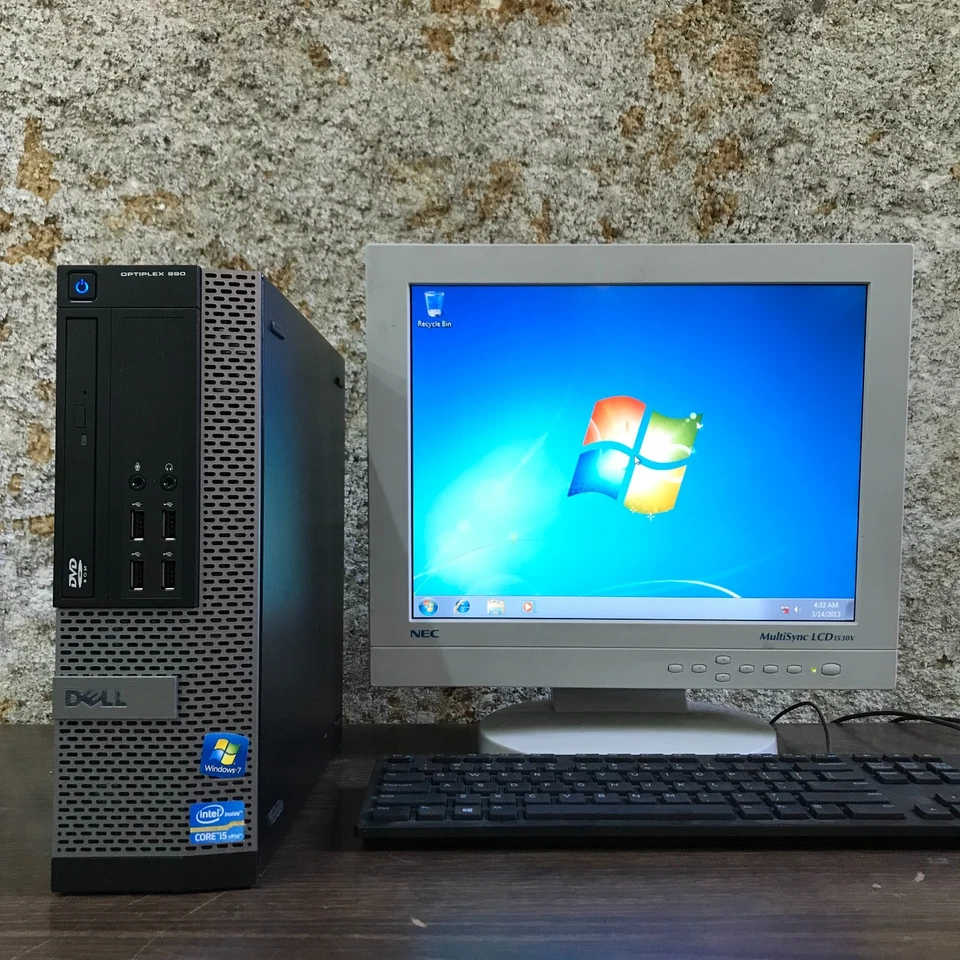 Dell OptiPlex 990 SFF i5-2400 3.10GHz 10GB RAM 128GB SSD (Windows 7 Pro 64-Bit) - Image 2 of 4