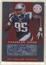 2012 Totally Certified Platinum Red 4/290 Chandler Jones #112 Auto 0br2