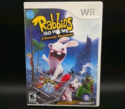 Nintendo Wii Rabbids Go Home A Comedy Adventure Game Stop Exclusive ( No Manual)
