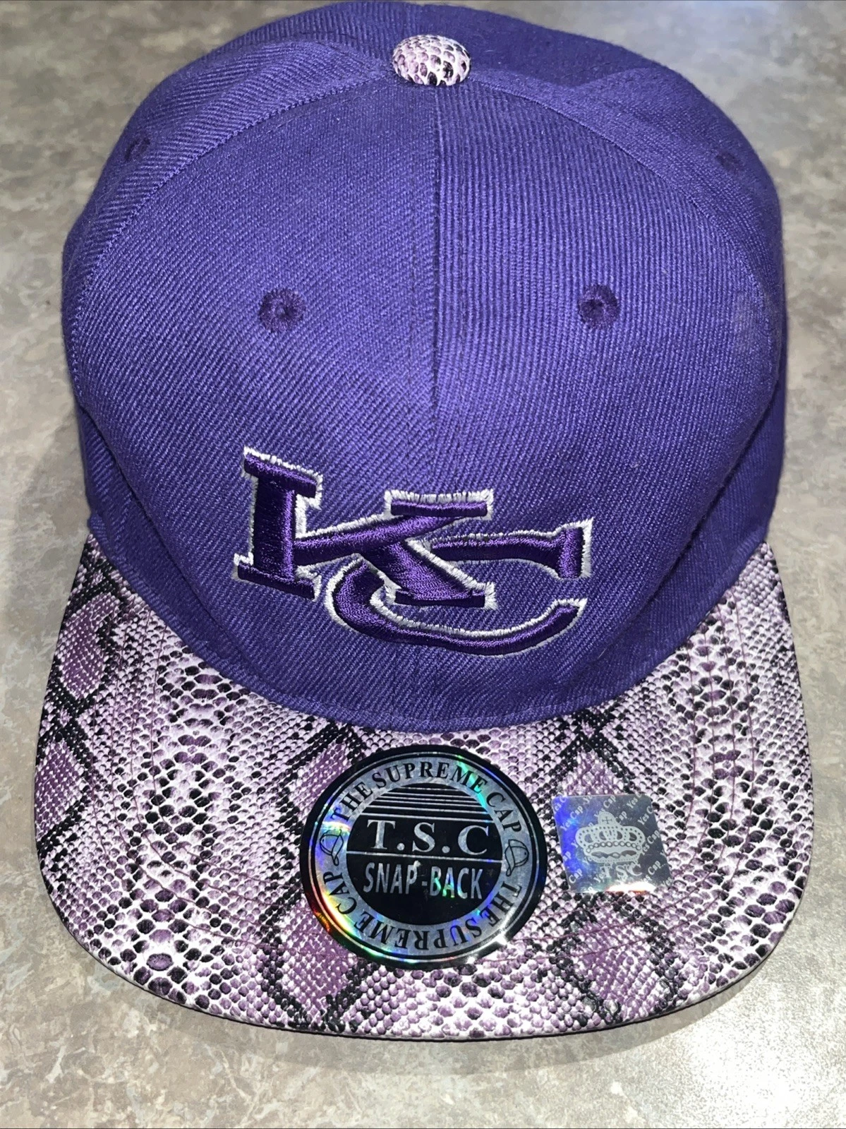 CHAPEAU SNAP ACK SUPREME CAP COMPANY KANSAS CITY NEUF