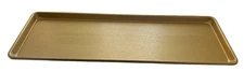Tray Pebble Grain Long Bakery Display Tray – 26 x 9 Inches, Durable Textured