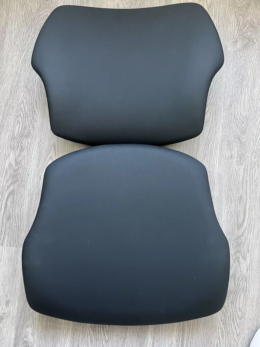 Humanscale Freedom Chair Replacement Cushions Seat and Back Black Lotus K10 eBay