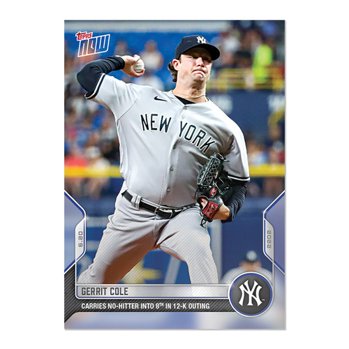 2022 Topps Now 379 Gerrit Cole