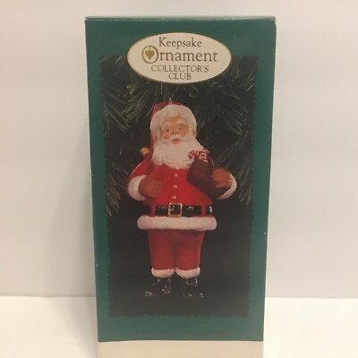 1996 Hallmark Traditional Santa KOC Club Membership Keepsake