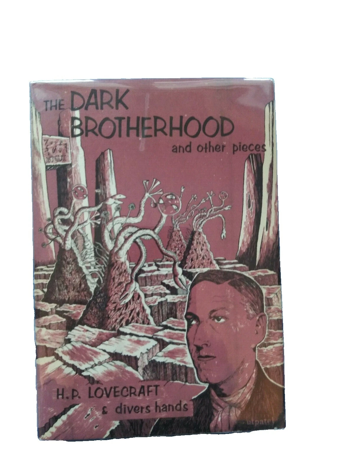 H.P. LOVECRAFT Paño de libros antiguos y de colección