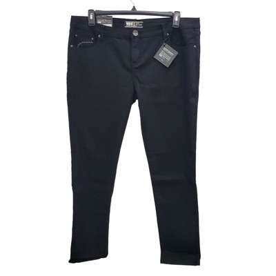 New Look Yes Yes Jeans Woman's Black Super Skinny Stretch Denim NWT Plus UK 18
